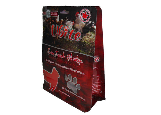 Gusset Side BOPP PP Laminated Woven Bags / Polypropylene Packaging Bags