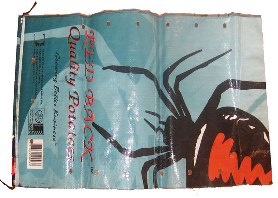 Eco Friendly BOPP Laminated PP Woven Sack Bags With Top Hemming Custom Size