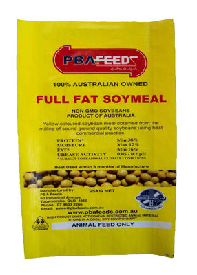 Food Grade BOPP Laminated PP Woven Bags for Flour Packaging Waterproof