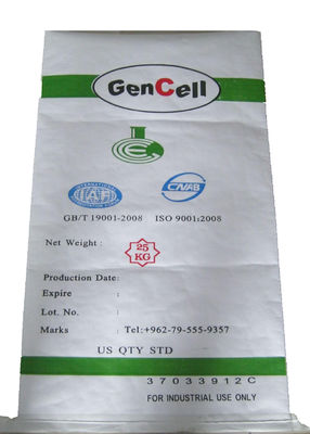 Recycled BOPP Laminated PP Woven Bags For Cement Packing Double Side Printed