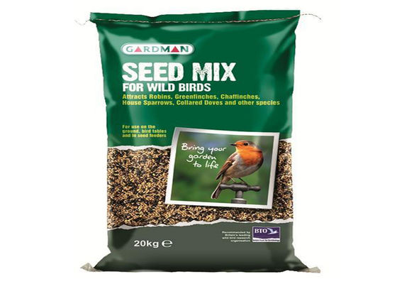 Recycling Seed / Fertilizer Packaging Bags Waterproof 20 Kg Tear Resistant