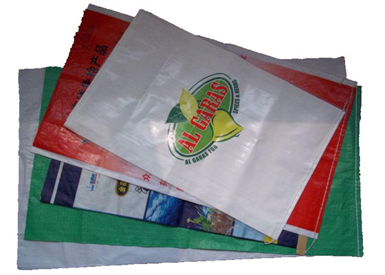 Bopp Laminated Seed Pp Packaging Bags , Woven Polypropylene Wpp Bags
