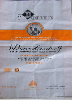 Moisture Proof Seed Woven Polypropylene Sacks 25 Kg Single / Double Folded