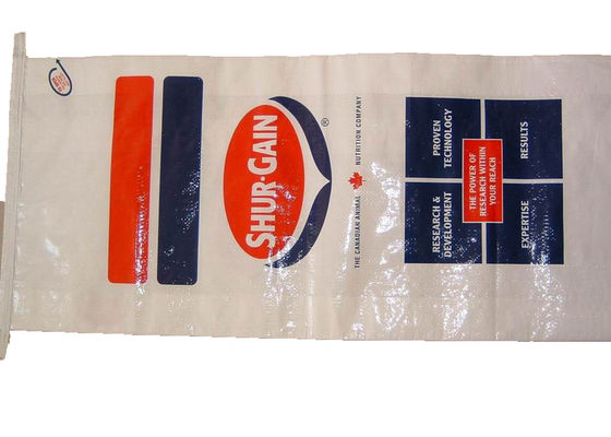 Moisture Proof Seed Woven Polypropylene Sacks 25 Kg Single / Double Folded