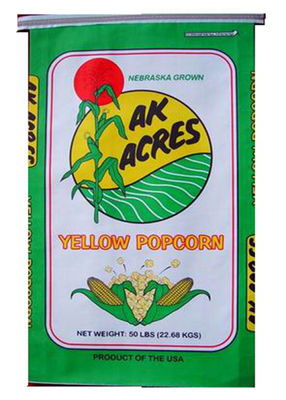 Plastic PP Woven Fertilizer Packaging Bags Multi Color Printed High Tensile Strength