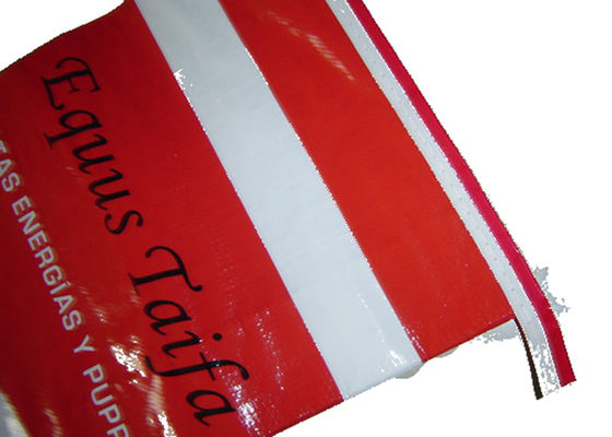Plastic PP Woven Fertilizer Packaging Bags Multi Color Printed High Tensile Strength