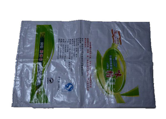 Plastic PP Woven Fertilizer Packaging Bags Multi Color Printed High Tensile Strength