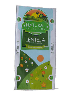 Waterproof PP Woven Fertilizer Sack , Packaging 25kg Bags Of Fertilizer