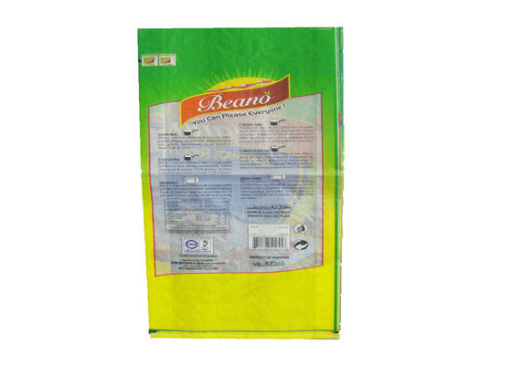 BOPP Laminated PP Woven Seed Bags 25Kg , Polypropylene PP Woven Sacks