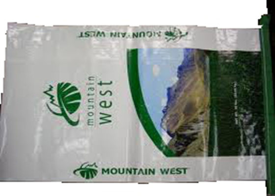 BOPP Laminated PP Woven Seed Bags 25Kg , Polypropylene PP Woven Sacks