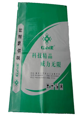 Extra Large Organic Fertilizer Packaging Bags For 30LB NPK Double Stitched