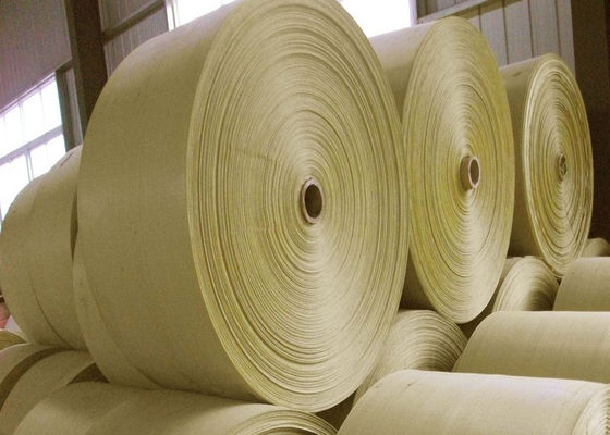 Tubular PP Woven Fabric Roll Moisture Proof For Polypropylene Packaging Bags
