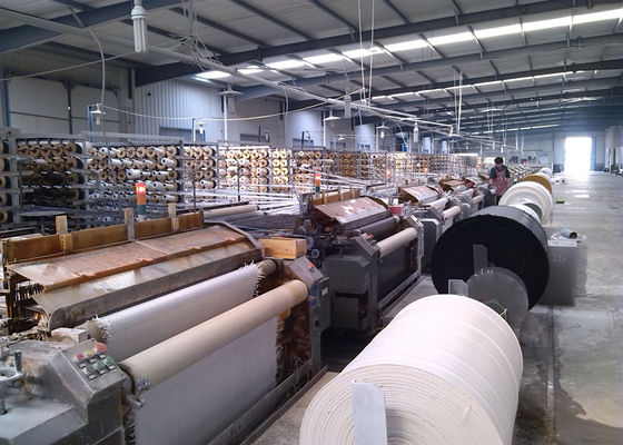 Custom Printed PP Woven Fabric Roll Polypropylene Cloth Crush Resistance