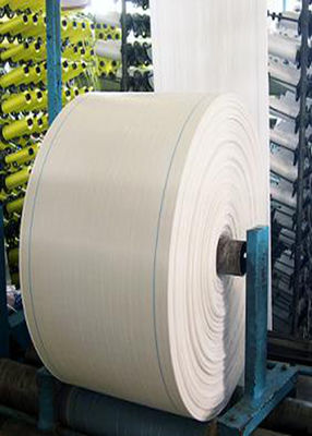 White Color Waterproof Tubular Woven Fabric
