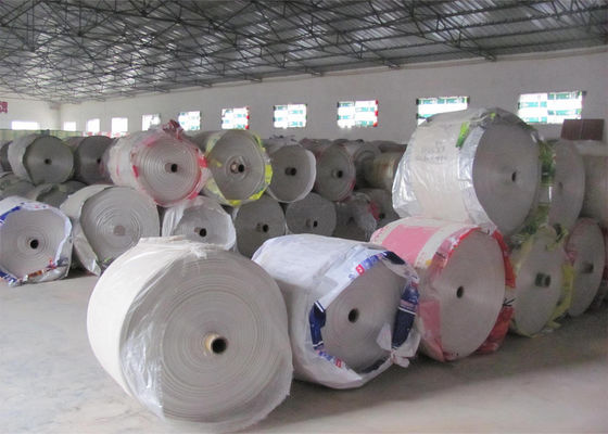 White Color Waterproof Tubular Woven Fabric