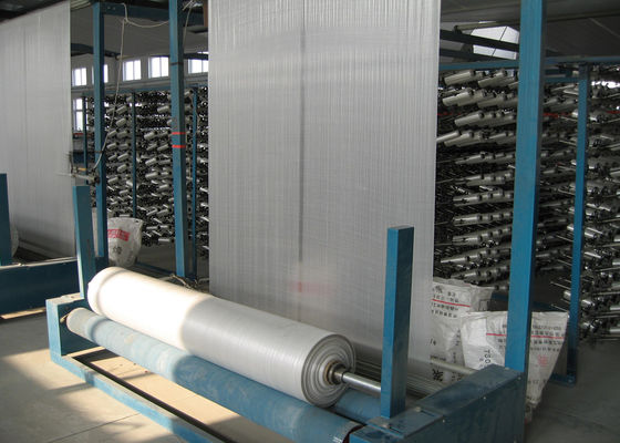 White Color Waterproof Tubular Woven Fabric