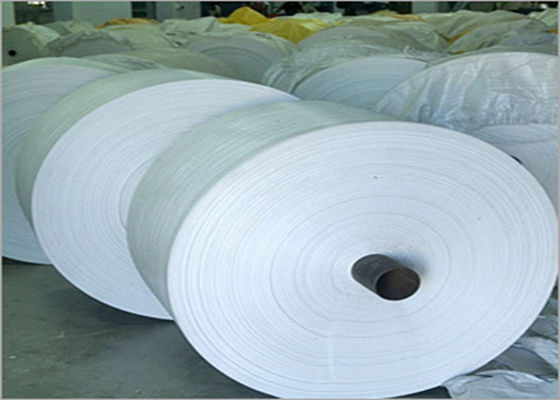 High Strength Woven Polypropylene Fabric , Woven Polypropylene Tube Roll