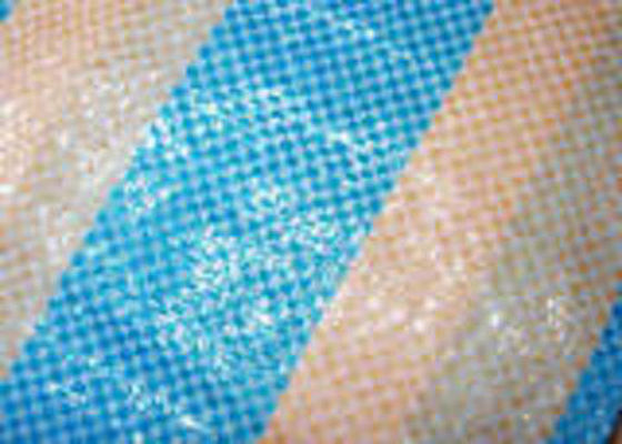 Eco Friendly Pp Fabric Roll Cloth , Customized Woven Polypropylene Tube Roll