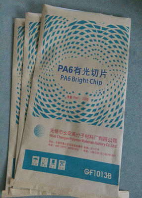 Recycled Multilayer Paper Bag , Customized 3 Ply Paper Sacks For ABS Resin