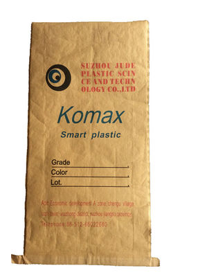 Multiwall Kraft 3 Ply Paper Bags , Polypropylene Laminated Woven Sacks