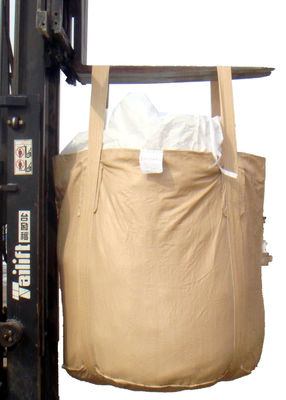 BOPP Film Laminated Pp Big Bags , Woven Polypropylene Printed Bulk Bags