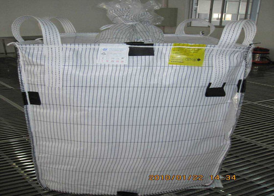 Tubular Big FIBC Bulk Bag Containers , Polypropylene Woven Jumbo Bag
