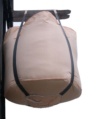 Circular 1 Tonne Bulk Bags , Polypropylene Material Flexible Container Bag