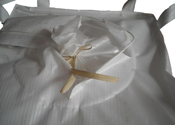 U Panel Industrial PP FIBC Jumbo Bags customized With Cross Corner Loops