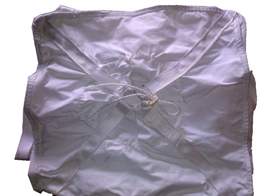 U Panel Industrial PP FIBC Jumbo Bags customized With Cross Corner Loops