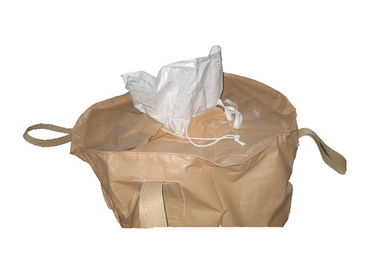 Colored 2205 Lbs PP Woven Jumbo Bags , PTA Granule / EVA Pellets Fibc Bulk Bags