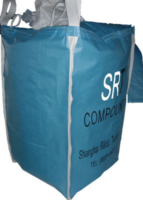 Colored 2205 Lbs PP Woven Jumbo Bags , PTA Granule / EVA Pellets Fibc Bulk Bags