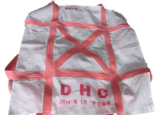 Polypropylene Bulk FIBC Jumbo Bags Containers Large Capacity For PET Resin Packing