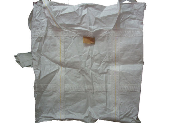 White Color PP Woven FIBC Jumbo Bags Empty Container 35'' X 35'' X 47''