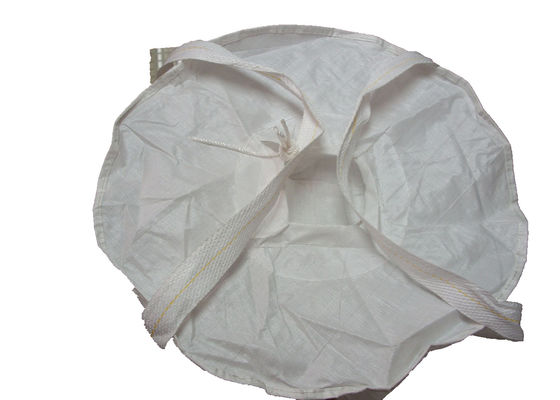 U Panel / Circular FIBC Empty Jumbo Bags , Industrial Bulk Storage Bags