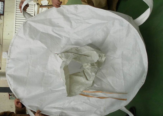 Circular / Tubular FIBC Jumbo Bags For Building Sand Packing 500kg To 2 Tons