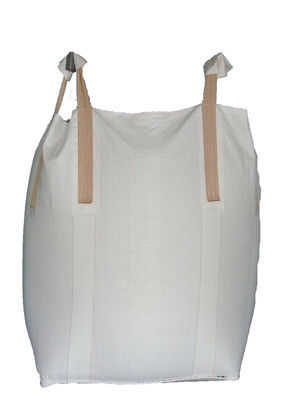 Circular / Tubular FIBC Jumbo Bags For Building Sand Packing 500kg To 2 Tons