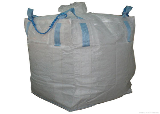Circular / Tubular FIBC Jumbo Bags For Building Sand Packing 500kg To 2 Tons