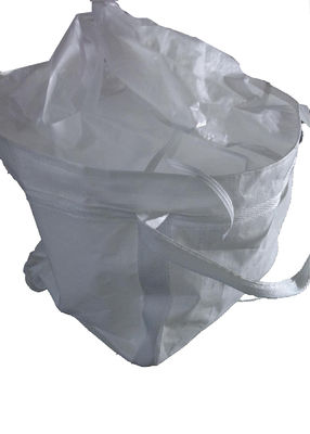 Recycled 1000kg PP Flexible Bulk Container , Jumbo Sack Bags With 4 Sling Loops
