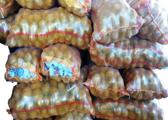 25KG 50KG Reusable Polyethylene Woven Bags For Packing Potatoes OEM / ODM