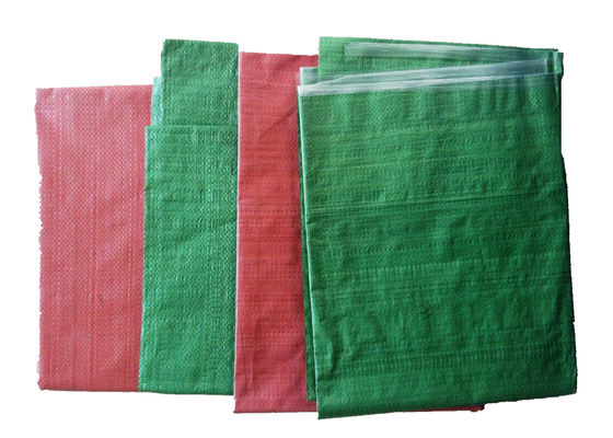 Recycled Polypropylene PP Woven Sack Bags for Grain , Barley , Flour Packing