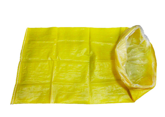 50kg Waterproof PP Woven Sack Bags / Woven Polypropylene Packaging Bags