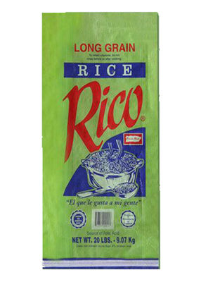 Bopp Laminated 	PP Woven Rice Bag 25 Kg Double Stitched Multi Function