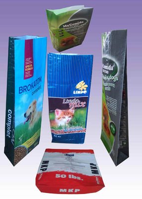 UV Treated Bopp Laminated PP Woven Rice Bag Waterproof With Gravure Printing