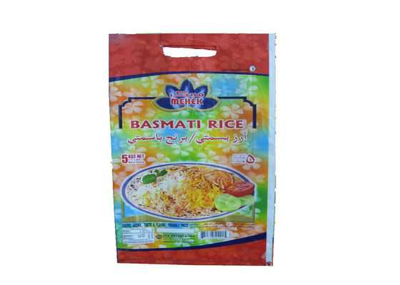Waterproof 25 Kgs PP Woven Rice Bag Gravure Printing 40gsm - 170gsm Weight