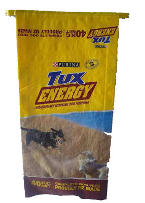 Waterproof 25 Kgs PP Woven Rice Bag Gravure Printing 40gsm - 170gsm Weight
