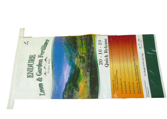 Bopp Laminated PP Woven Rice Bag Gravure Printing Moisture Proof Eco Friendly