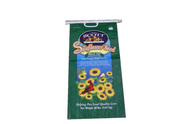 100% Recyclable PP Woven Rice Bag UV Resistance Food Grade Moisture Proof