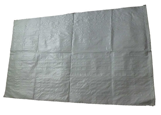 Waterproof Recycled Woven Polyethylene Bags , Fertilizer Packaging Bags 25KG / 50KG