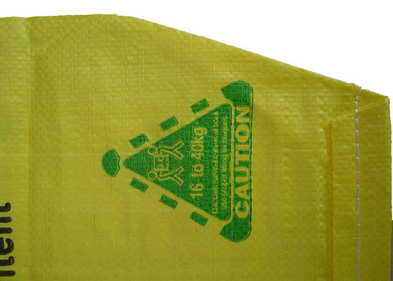 Square Bottom PP / PE Valve Bags Waterproof With Custom Color Printing