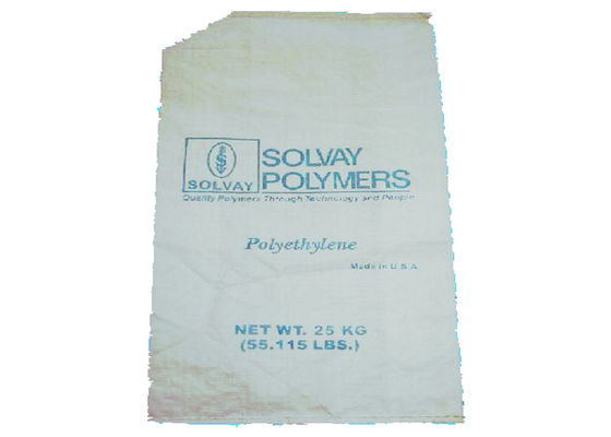 Fertilizer Packaging PP Valve Bag Block Bottom With 25kg Loading Weight